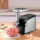 Электрическая мясорубка с соковыжималкой, 4200Вт, BITEK BT-3700 / Электромясорубка с насадками для шинковки 234576580 фото 2
