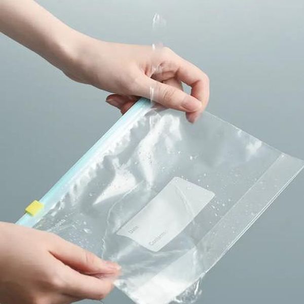 15 шт Багаторазові ZIP-пакети для зберігання продуктів 15&times;23 см, MA629 / Герметичні пакети для продуктів 234590938 фото