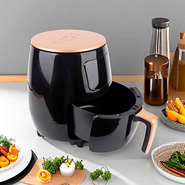 Аэрофритюрница безмасляная 6л, 3600Вт, Maxtop / Аэрогриль / Электрическая фритюрница / Мультипечь 234578559 фото