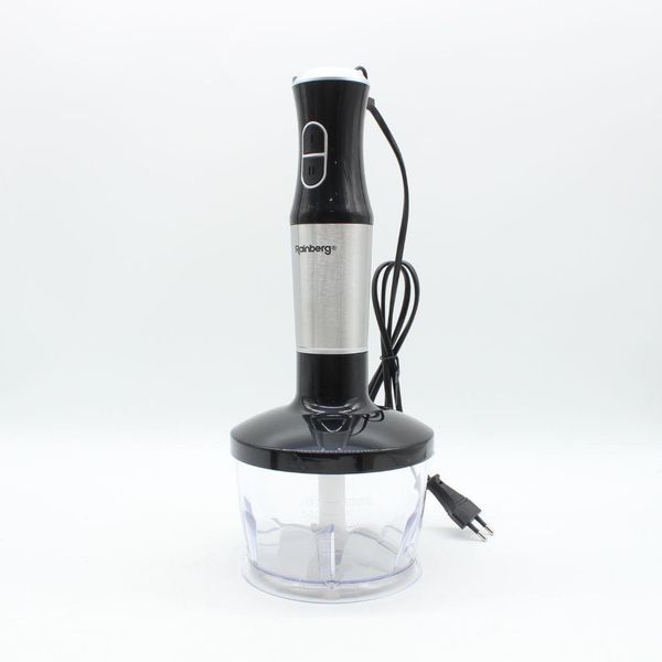 Блендер занурювальний 4в1 RAINBERG RB 6211, 1200Вт / Блендер з чашею і насадками / Блендер подрібнювач 234567522 фото