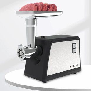 Электричесская мясорубка, 3500Вт, 3 насадки, SK-089 / Электромясорубка / Мясорубка электрическая 234581599 фото