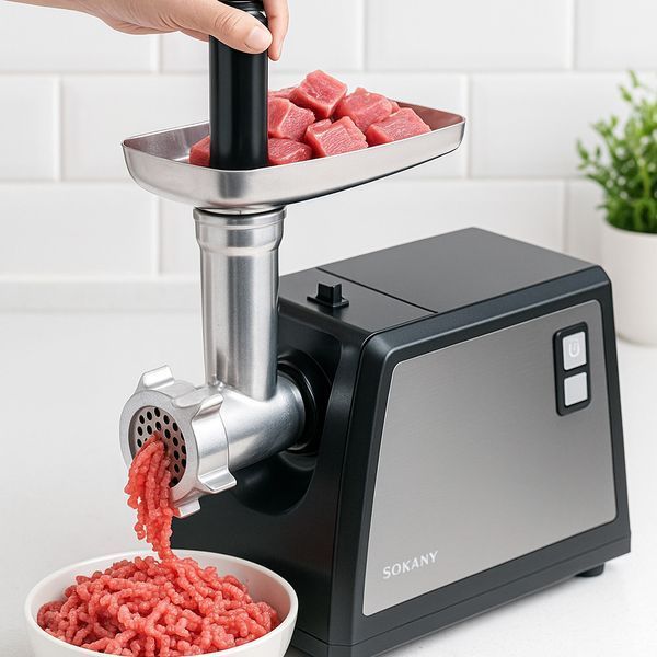 Электричесская мясорубка, 3500Вт, 3 насадки, SK-089 / Электромясорубка / Мясорубка электрическая 234581599 фото