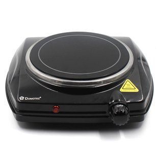 Електроплита спіральна на 1 комфорку Domotec MS 5851 / Плита електрична / Настільна плита кухонна 123460059 фото