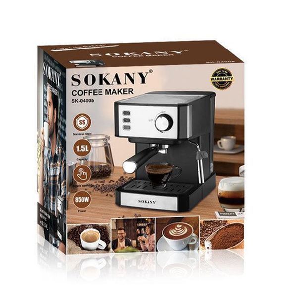 Кофеварка с капучинатором 1,5л, 850Вт, SK-04005 / Настольная кофемашина / Кофеварка электрическая 234582381 фото