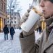 Термочашка-мешалка на 400 мл, с USB, Белый / Автоматическая чашка для перемешивания кофе / Аккумуляторная чашка-термос 234589147 фото 2