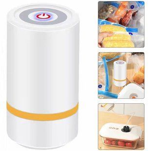 Вакууматор электрический, от USB XL-709 / Вакуумный упаковщик / Вакууматор для продуктов / Вакууматор для мяса 234575444 фото