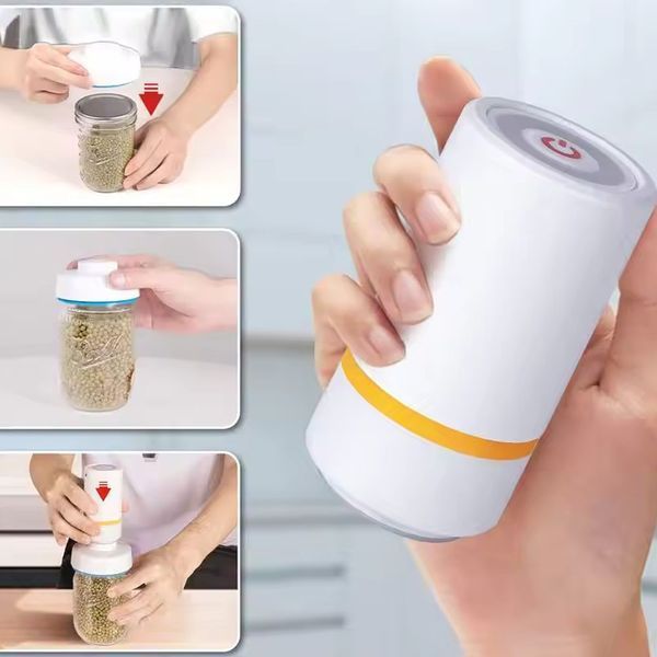 Вакууматор електричний, від USB XL-709 / Вакуумний пакувальник / Вакууматор для продуктів / Вакууматор для м'яса 234575444 фото
