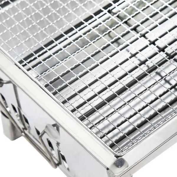 Гриль-барбекю (48х34х59), BBQ Grill 2051С / Складывающийся гриль BBQ / Барбекюшниця / Гриль для дома / Мангал 234571535 фото