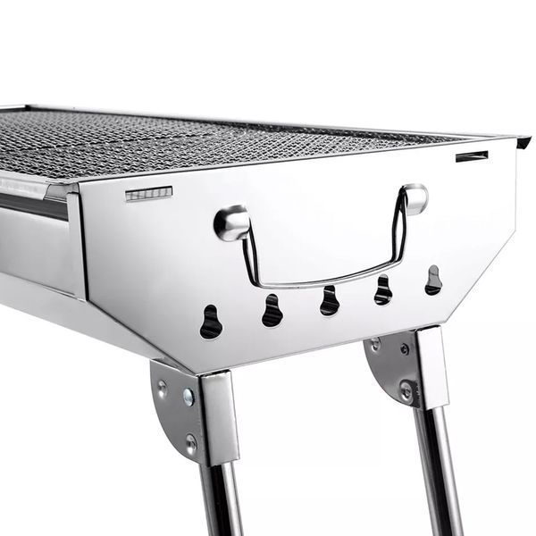 Гриль-барбекю (48х34х59), BBQ Grill 2051С / Складывающийся гриль BBQ / Барбекюшниця / Гриль для дома / Мангал 234571535 фото