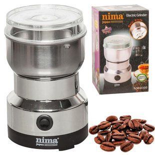 Кофемолка электрическая 150Вт, NIMA NM-8300 / Электрическая мельница для кофе / Электрокофемолка 234561290 фото
