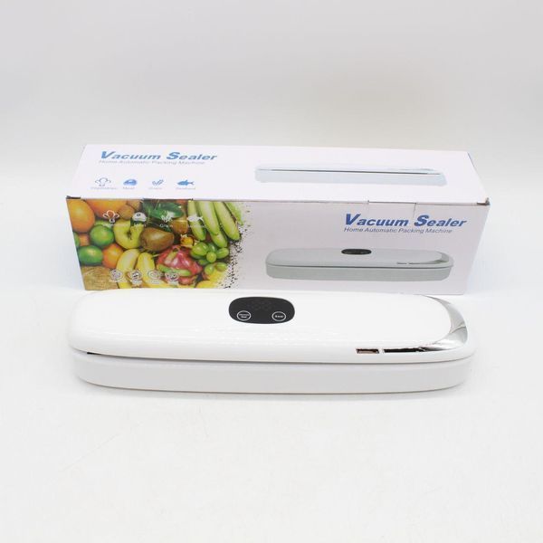 Вакуумний пакувальник для продуктів + Пакети / Домашній вакууматор / Побутовий вакууматор для м'яса 234586818 фото