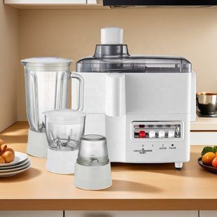 Соковыжималка от сети 800V, 3 чаши, LB-53011 / Электрический блендер / Мощная соковыжималка / Кофемолка 234580992 фото