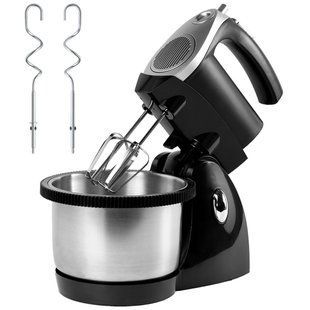 Миксер с чашей 3L, 1000W, Hoffmans HM-6630 / Стационарный миксер для теста / Ручной миксер 234585600 фото