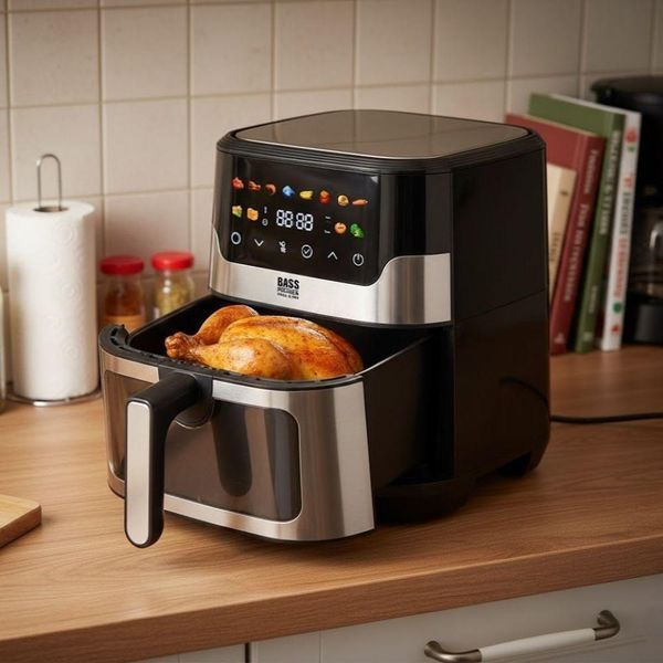 Аэрофритюрница с окном и Wi-Fi, 9 л, 2000Вт, Bass Polska BH10885 / Аэрогриль / Многофункциональная мультипечь 345606939 фото
