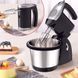Миксер с чашей 3L, 1000W, Hoffmans HM-6630 / Стационарный миксер для теста / Ручной миксер 234585600 фото 2