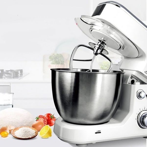 Кухонный комбайн с чашей 4л, 800Вт, 6 скоростей, SC-209 / Кухонный тестомес миксер / Планетарный миксер 234591897 фото