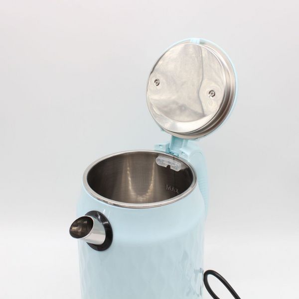 Электрочайник от сети 2.5L,1800W, HM-2542, Голубой / Чайник электрический / Электрический чайник 234586383 фото