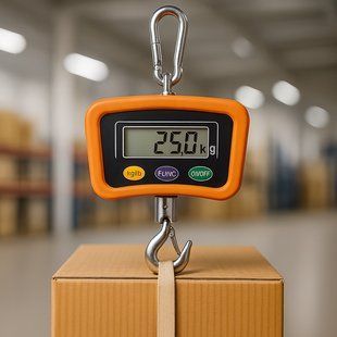 Електронні кранові ваги, до 500 кг (0,1 кг), на акумуляторі, BX-9025 Boxer, Помаранчевий / Електронні ваги / Кантер електронний 23458283402 фото