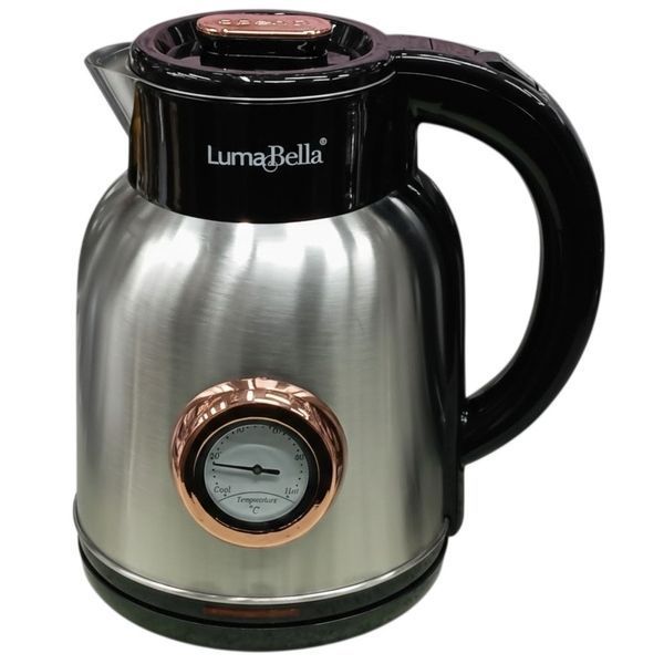 Електрочайник 1500 Вт, 2,1 л, LumaBella LB-59034 / Чайник електричний / Дисковий чайник 234588771 фото
