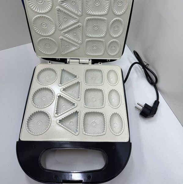 Апарат для приготування печива на 13шт, 1400W, Hoffmans HM-3020 / Форма для випічки печива / Мультипекарь 234577285 фото