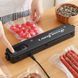 Кухонний вакуумний пакувальник Vacuum Sealer / Вакууматор продуктів / Машинка для вакуумування та запаювання пакетів 234562465 фото 2