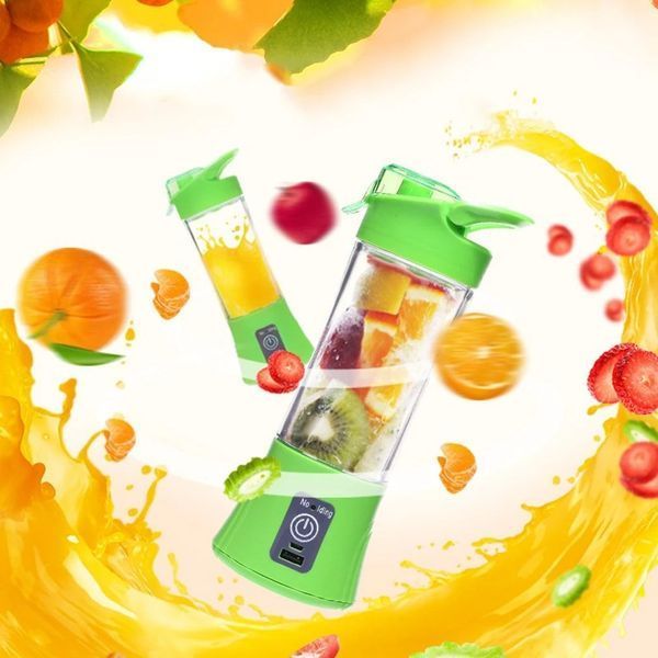 Портативний міні-блендер на 380мл Juicer NG-01, 2000мАг, USB / Блендер-шейкер універсальний 234564901 фото