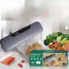 Вакууматор для їжі, 130 Вт, SK-13031 / Потужний вакууматор / Вакумний пакувальник / Вакууматор для продуктів 234582179 фото 2