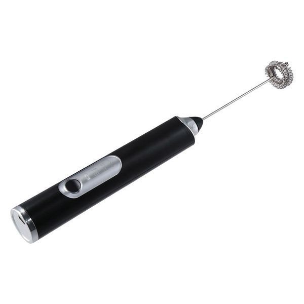 Беспроводной капучинатор миксер, от USB, Черный / Электрический вспениватель молока / Ручной капучинатор 234577466 фото